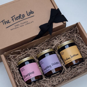 Trio of Candles Gift Box