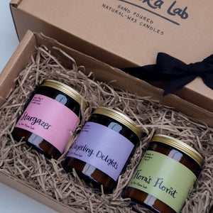 Trio of Candles Gift Box