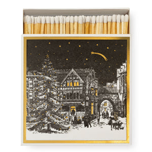 Christmas Night Luxury Letterpress Match Box