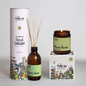 Single Wick Candle + Room Diffuser Bundle