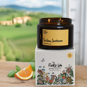 Sicilian Sunbeam Natural-Wax Scented Candle