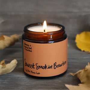 Sweet Smokin' Bourbon Soy Wax Candle