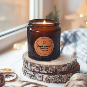 Sweet Smokin' Bourbon Soy Wax Candle