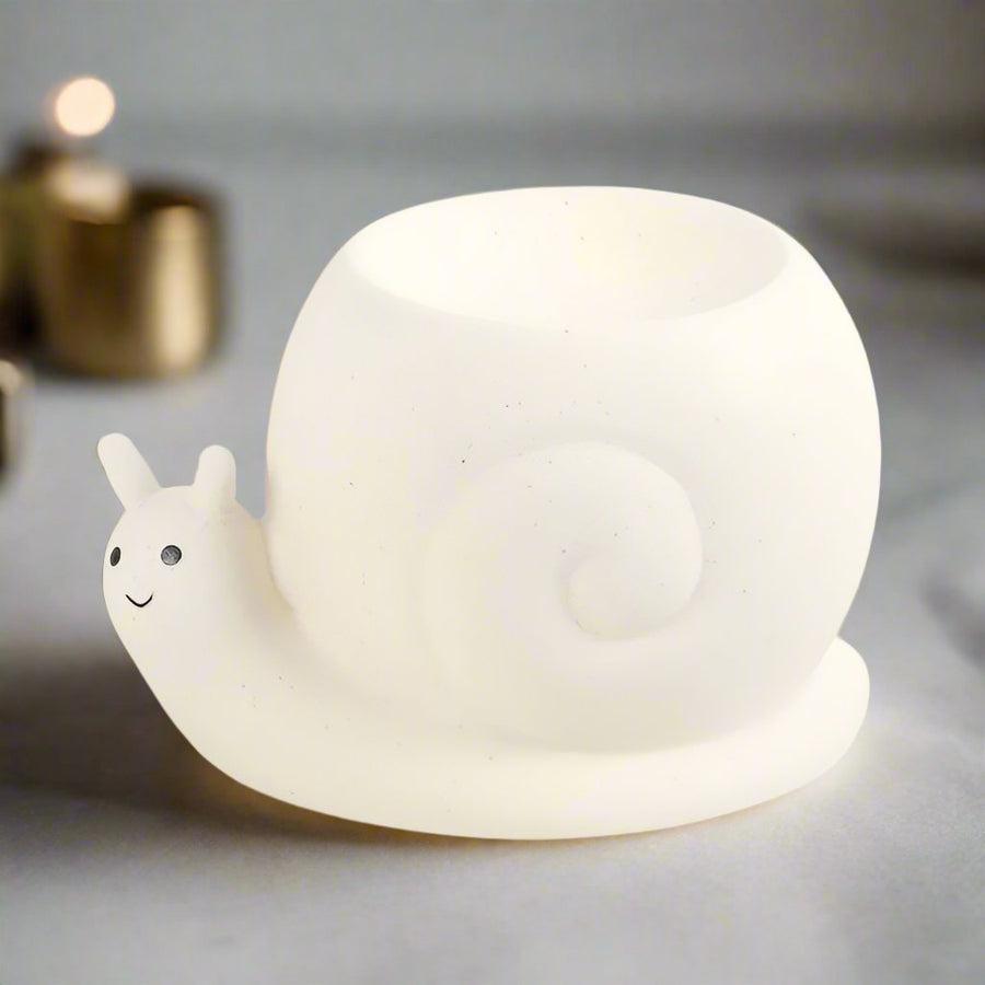 Snail Ceramic Wax Melt Burner and Wax Tart Burner. 