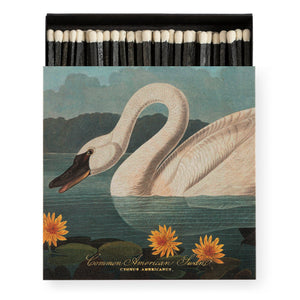 The Common American Swan Luxury Letterpress Match Box