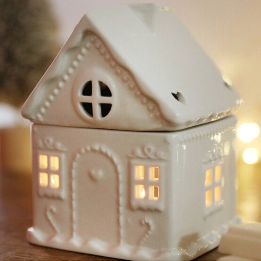 Gingerbread House Ceramic Wax Melt Burner