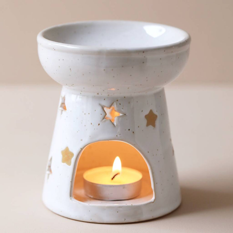 Starry Night Ceramic Wax Melt Burner