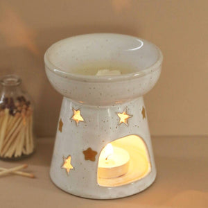 Starry Night Ceramic Wax Melt Burner